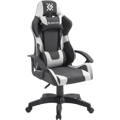 Игровое кресло Defender Ibis 64043 (Серый/Белый)