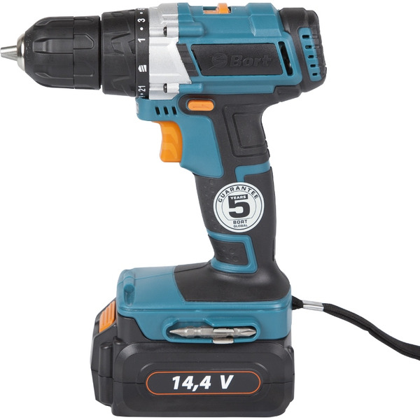 Дрель-шуруповерт аккумуляторная Bort BAB-14Ux2-DK