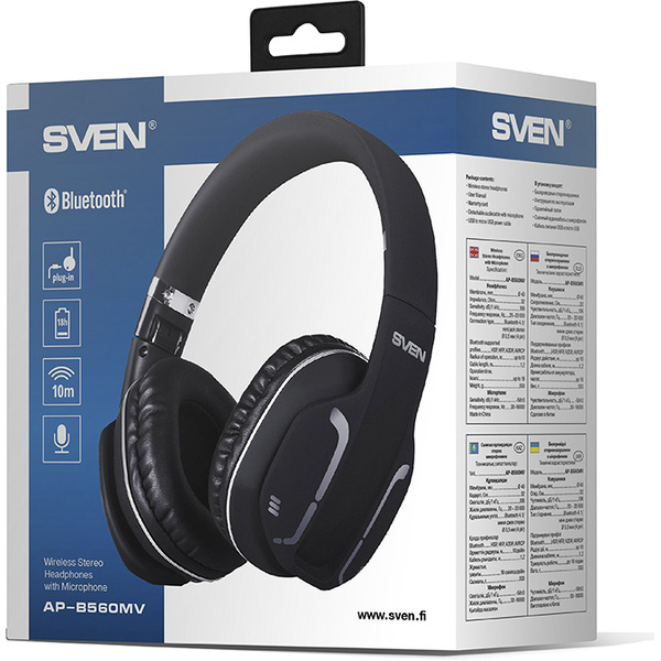 Наушники с микрофоном SVEN AP-B560MV