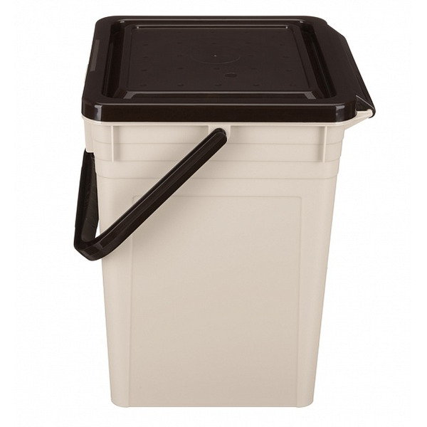 Контейнер для мусора Бытпласт 434236834 8 л (бежевый)
