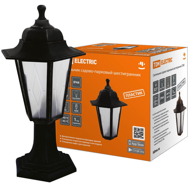 Садовый светильник TDM Electric НТУ 06-60-001 SQ0330-0762