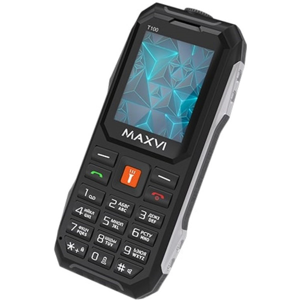 Мобильный телефон Maxvi T100 (черный)