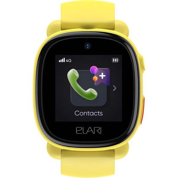 Часы-телефон Elari KidPhone 4G Lite (KP-4G L) желтый