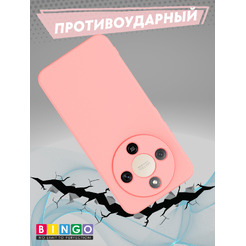 Бампер Bingo Liquid TPU HONOR X9d Розовый