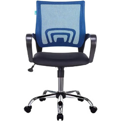 Кресло Бюрократ CH-695NSL (синий TW-05 /черный TW-11/хром)