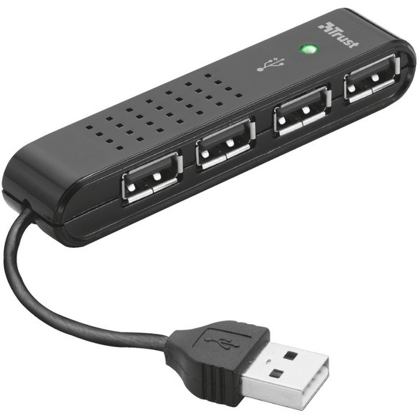 USB-хаб TRUST VECCO 4P USB2 MN HUB