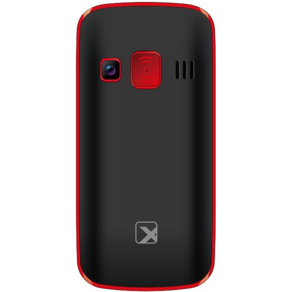 Телефон GSM TEXET TM-B217 (черно-красный)