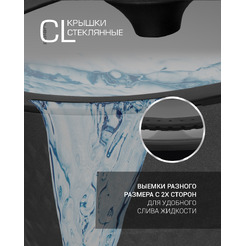 Крышка стеклянная Polaris CL 24