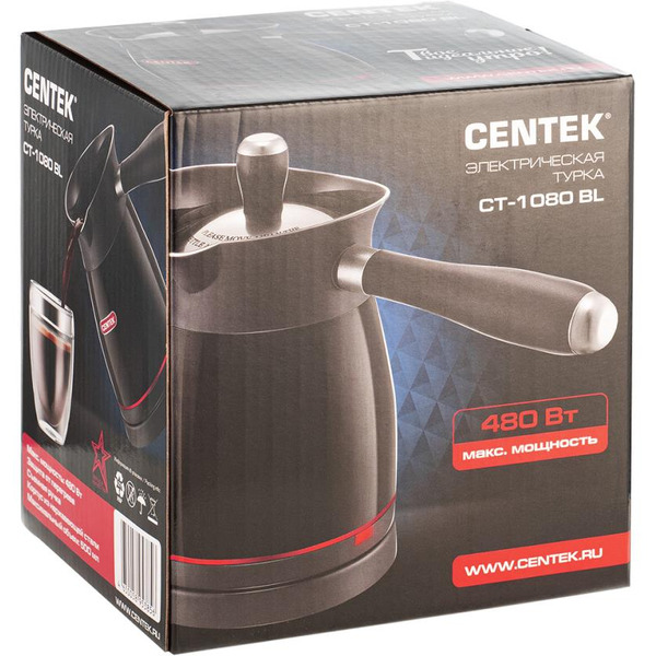 Электрическая турка CENTEK CT-1080 BL