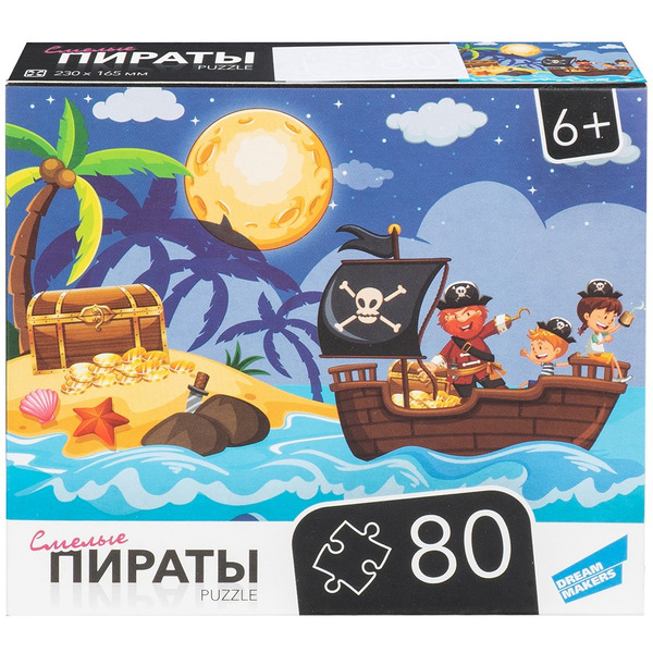 Пазлы DREAM MAKERS Пираты RI8008C