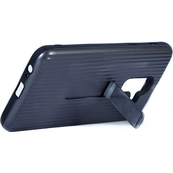Чехол-накладка Bingo STRIPS TPU для SAMSUNG Galaxy J8 2018 (черный)