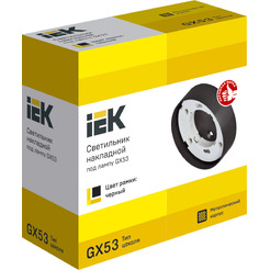 Точечный светильник IEK LUPB0-GX53-1-K02