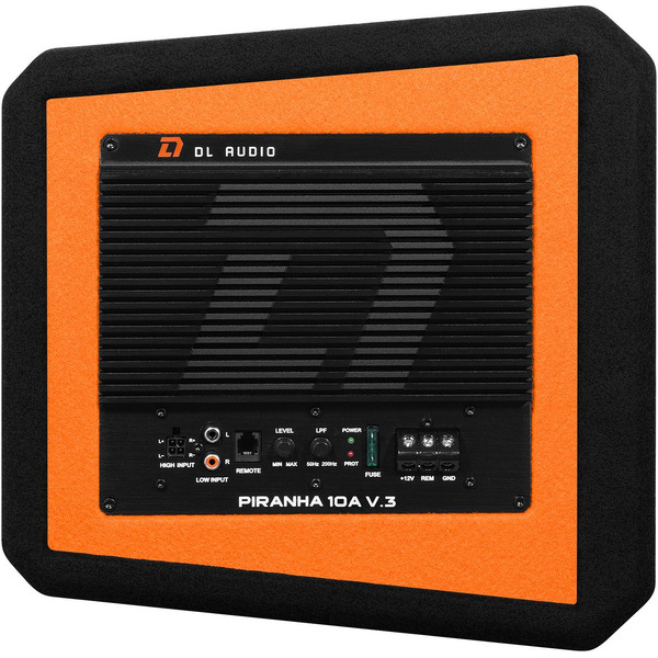 Корпусной активный сабвуфер DL Audio Piranha 10A Black V.3