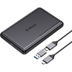 Бокс для накопителей 2.5" Orico DDL25-C3-BK-BP