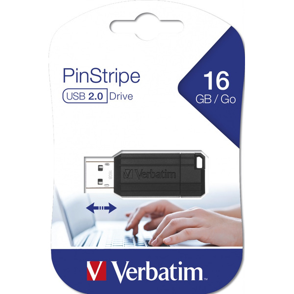 USB Flash Verbatim PinStripe 49063