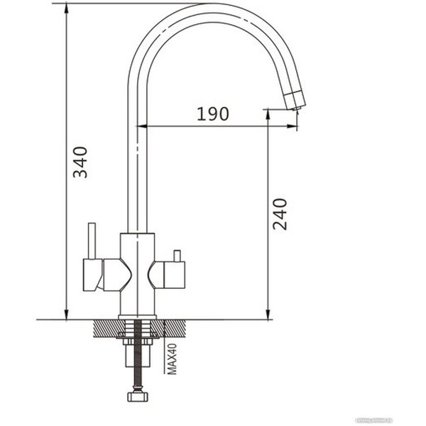 Смеситель Shevanik S128L