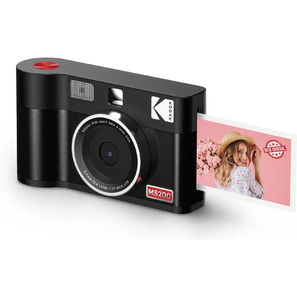 Фотоаппарат моментальной печати KODAK MS200B (черный)