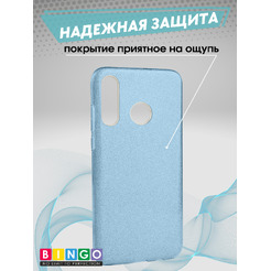 Чехол-накладка Bingo Shine для HUAWEI P30 Lite (голубой)