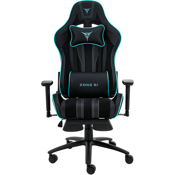 Игровое кресло Zone 51 Gravity Plus Black-Cyan Z51-GRP-BK