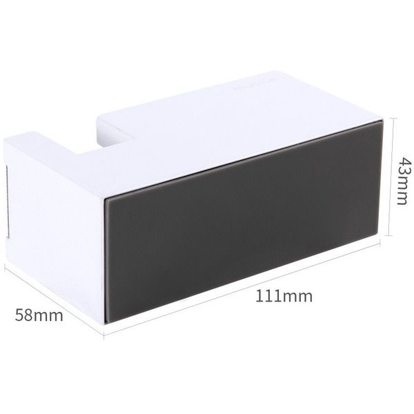 Диспенсер для скотча канцелярский Deli Nusign NS121 (белый)