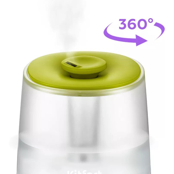 Увлажнитель воздуха Kitfort KT-2842-2 (бело-салатовый)