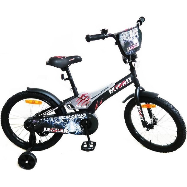 Детский велосипед Favorit Jaguar 14 (JAG-P14BK) (черный)