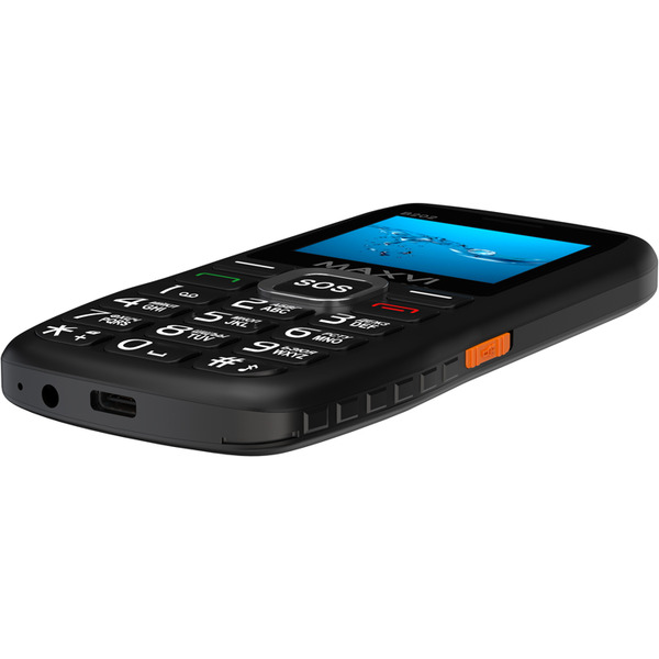 Мобильный телефон Maxvi B115 (черный)