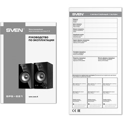 Акустическая система SVEN SPS-621 чёрный