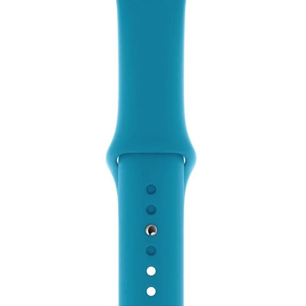 Ремешок Bingo Silicone для APPLE Watch 42/44/45mm (S) Голубой