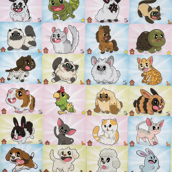 Настольная игра GaGa Кавайные питомцы GG620