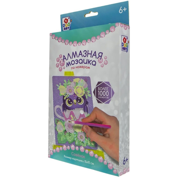 Алмазная мозаика 1 TOY Совёнок Т19040Т