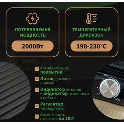 Гриль электрический BPL М032-03