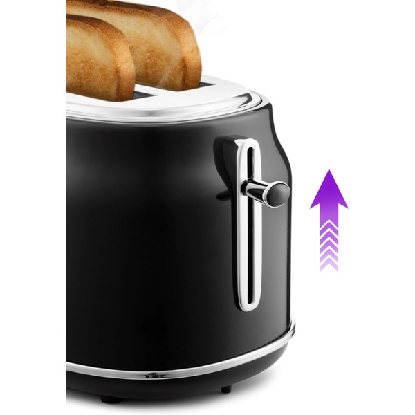 Тостер Kitfort КТ-2038-1 (черный)