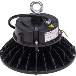 Светильник для высоких пролётов REXANT 607-299 (ДСП 01 100 Вт 6500 К IP65 10000 Лм черный)