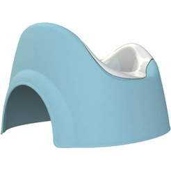 Детский горшок KidPlast Oxima PL094704 (голубой/белый)