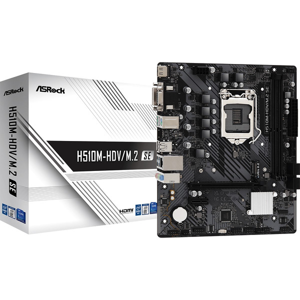 Материнская плата ASRock H510M-HDV/M.2 SE
