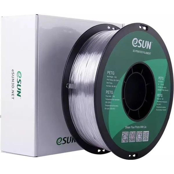 Пластиковая нить ESUN PETG (1.75мм, прозрачный)
