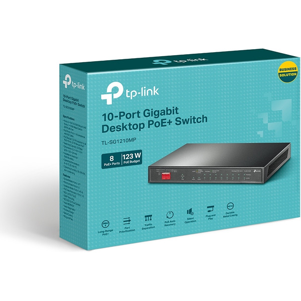 Коммутатор TP-Link TL-SG1210MP
