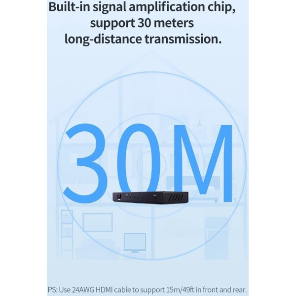 Разветвитель Ugreen CM620 (черный)