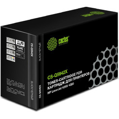 Картридж лазерный Cactus CS-Q5942X Q5942X (черный)