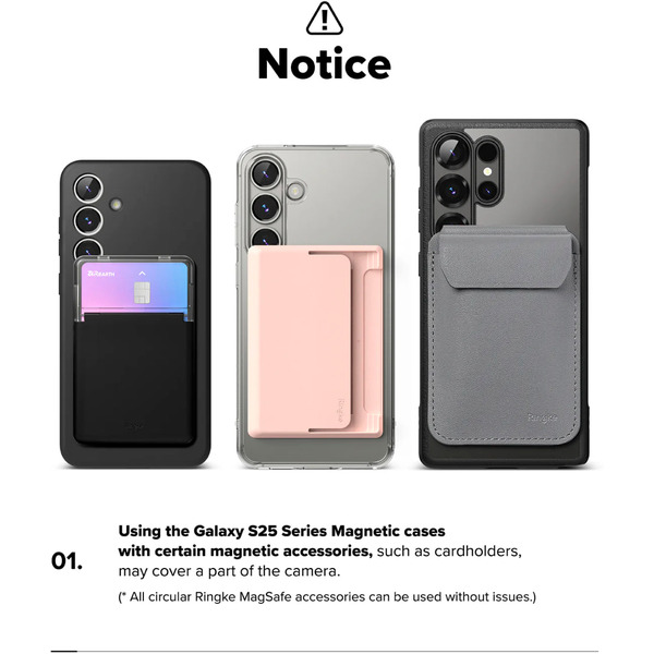 Чехол Ringke FUSION MAGNETIC для Galaxy S25 Ultra CLEAR