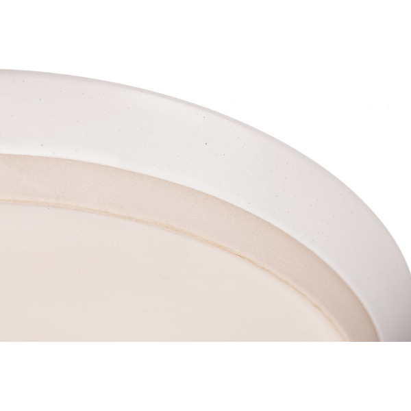 Тарелка столовая обеденная Sundays Home Nordic керамика TRVK26017 (27см, белый)