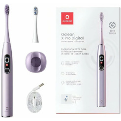 Электрическая зубная щетка Oclean X Pro Digital (фиолетовый)