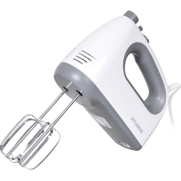 Миксер Hyundai HYM-H4501 белый/серый