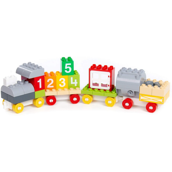 Конструктор Полесье Макси. Железнодорожный вокзал 94746