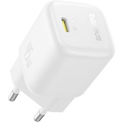 Сетевое зарядное устройство Baseus PicoGo GaN Fast Charger 1C 45W P10176800213-00 (белый)