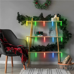 Светодиодная гирлянда VEGAS Нить Сосульки 55170 (мультиколор)