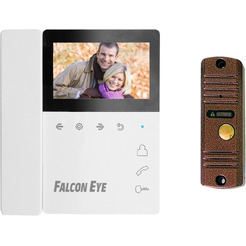 Комплект видеодомофона Falcon Eye LIRA + AVC-305 (PAL) медь