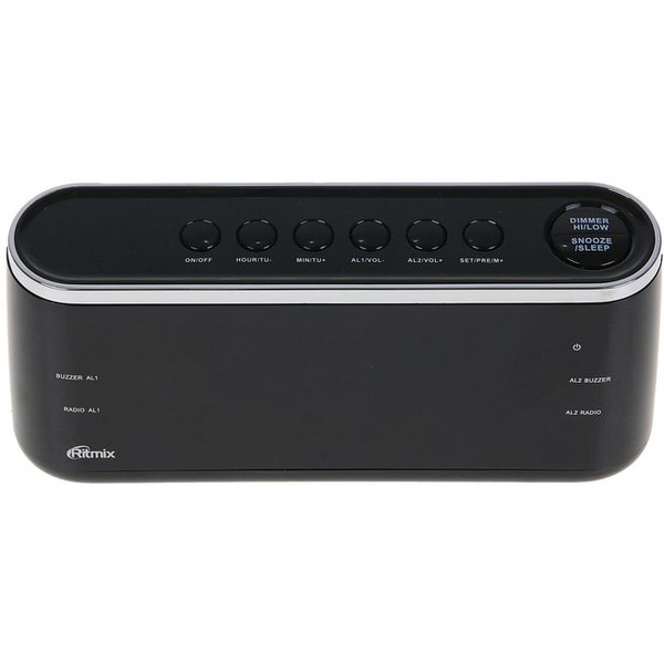 Радиочасы RITMIX RRC -1810 Black