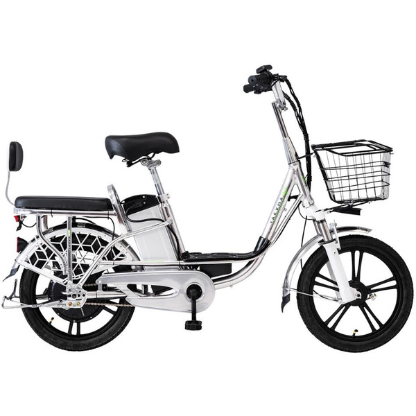 Электровелосипед Yakama S1 (серебристый)